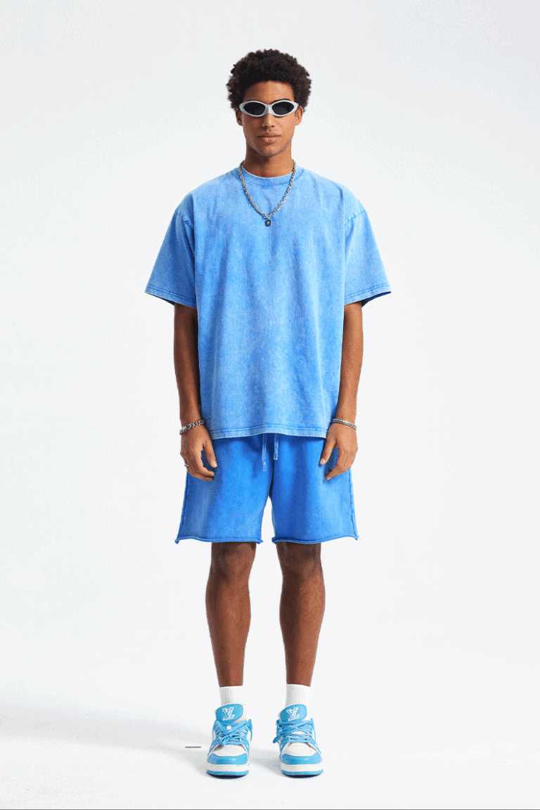 Wholesale | 385g Unisex 16S Double Yarn Plain Weave 100% Cotton T-Shirt (Copy)