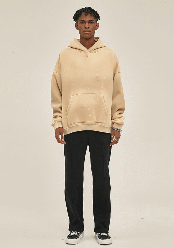 Wholesale | 360g Unisex Spray-Dyed Retro Hoodie